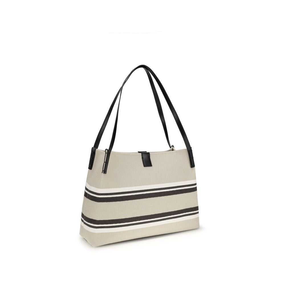 Multicolor Cotton Shoulder Bag