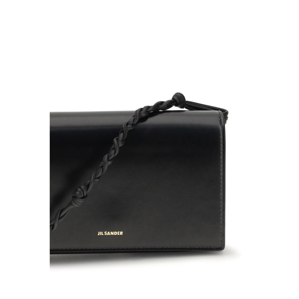 Black Calf Leather Bos Taurus Wallet - ventzia
