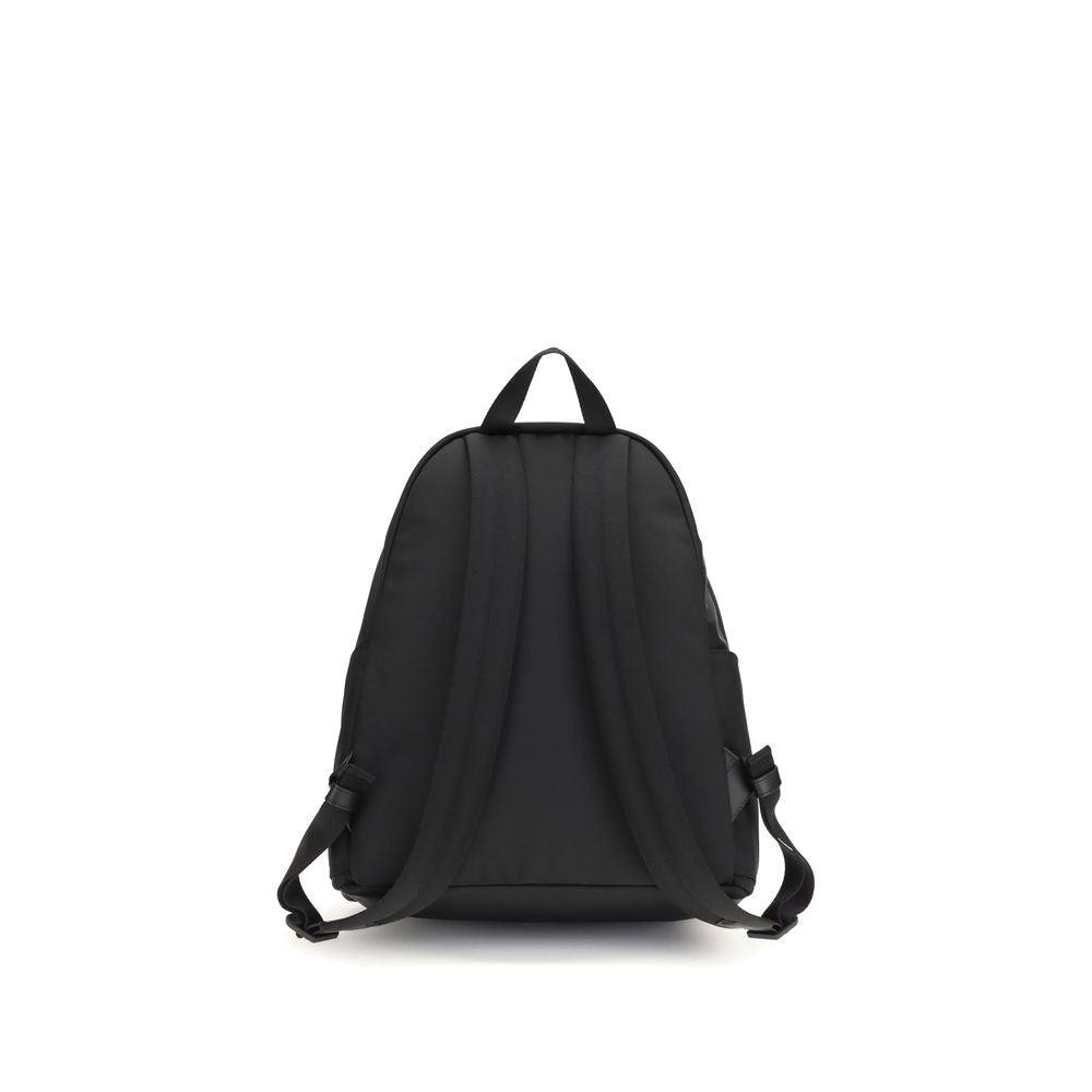 Black Fabric Backpack - ventzia