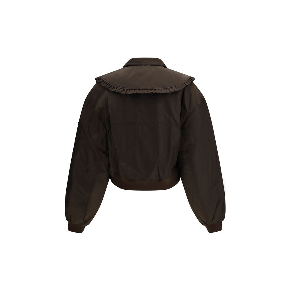 Bicolor Polyamide Bomber - ventzia