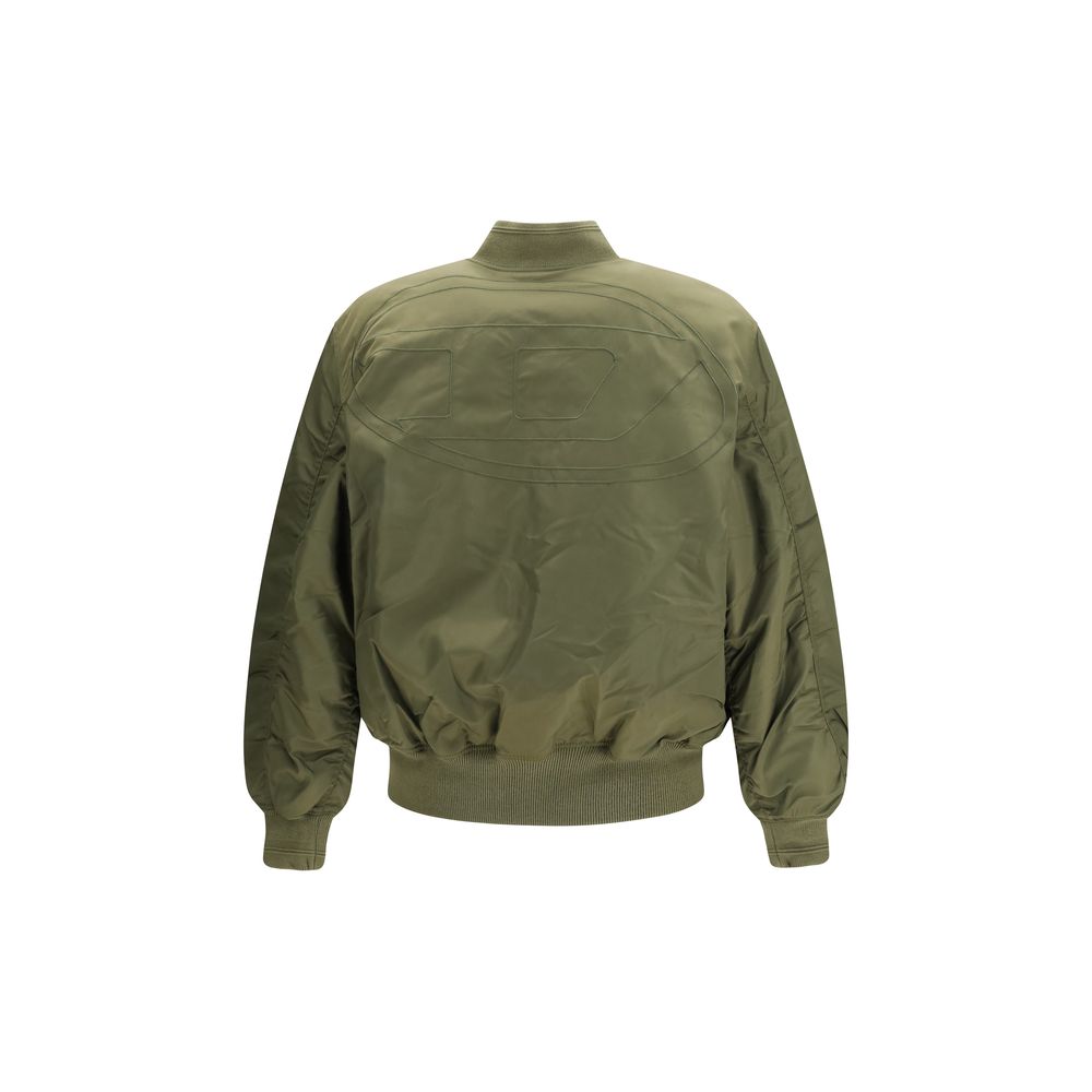 Bicolor Polyamide Bomber - ventzia