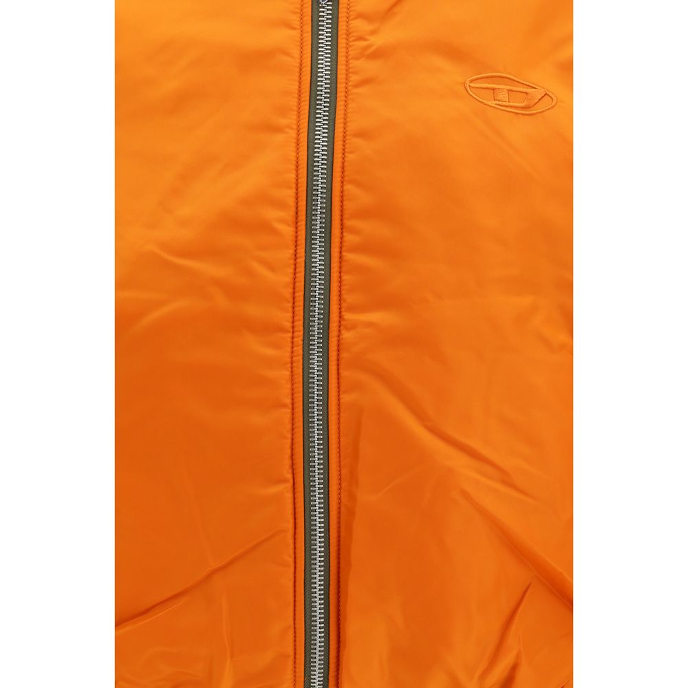 Bicolor Polyamide Bomber - ventzia