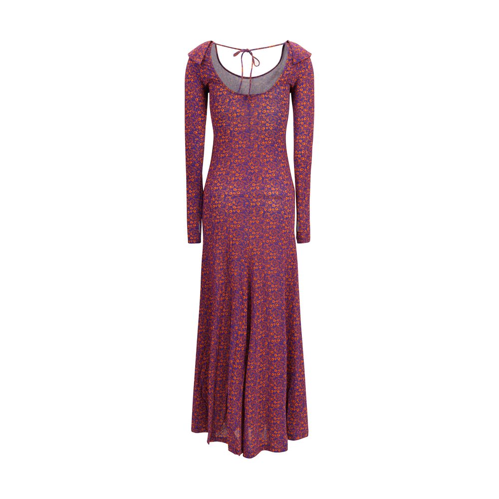 Multicolor Viscose Casual Dress - ventzia