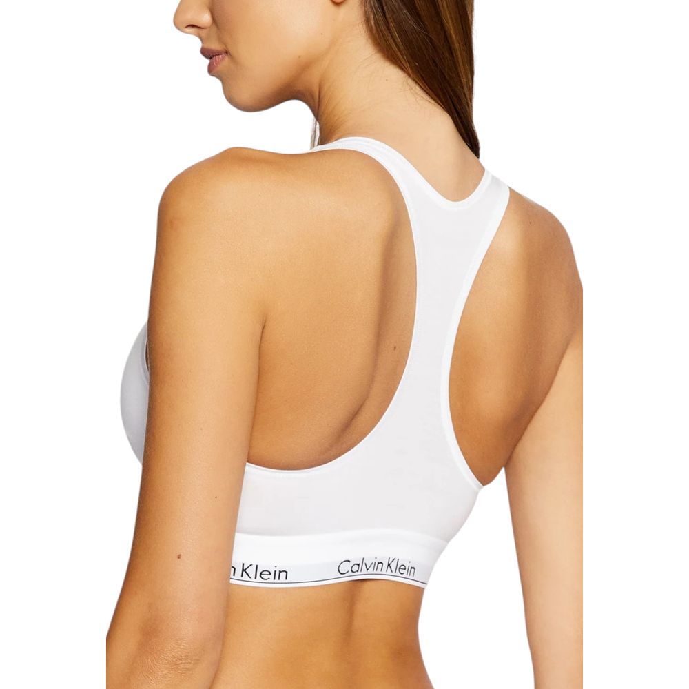 White Cotton Bra - ventzia