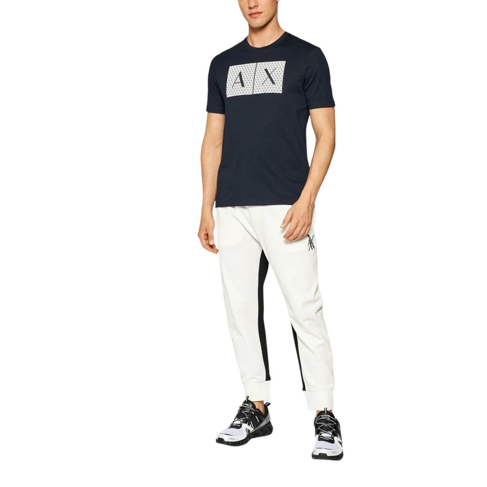 Blue Cotton T-Shirt - ventzia