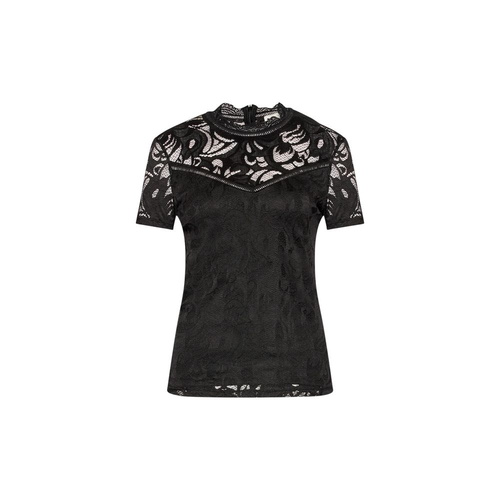 Black Polyamide T-Shirt - ventzia