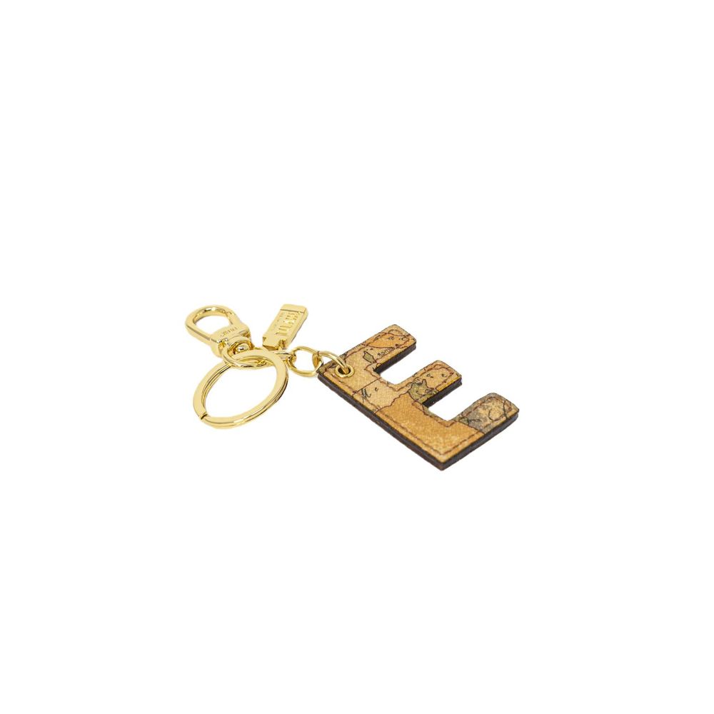 Beige Leather Keychain - ventzia