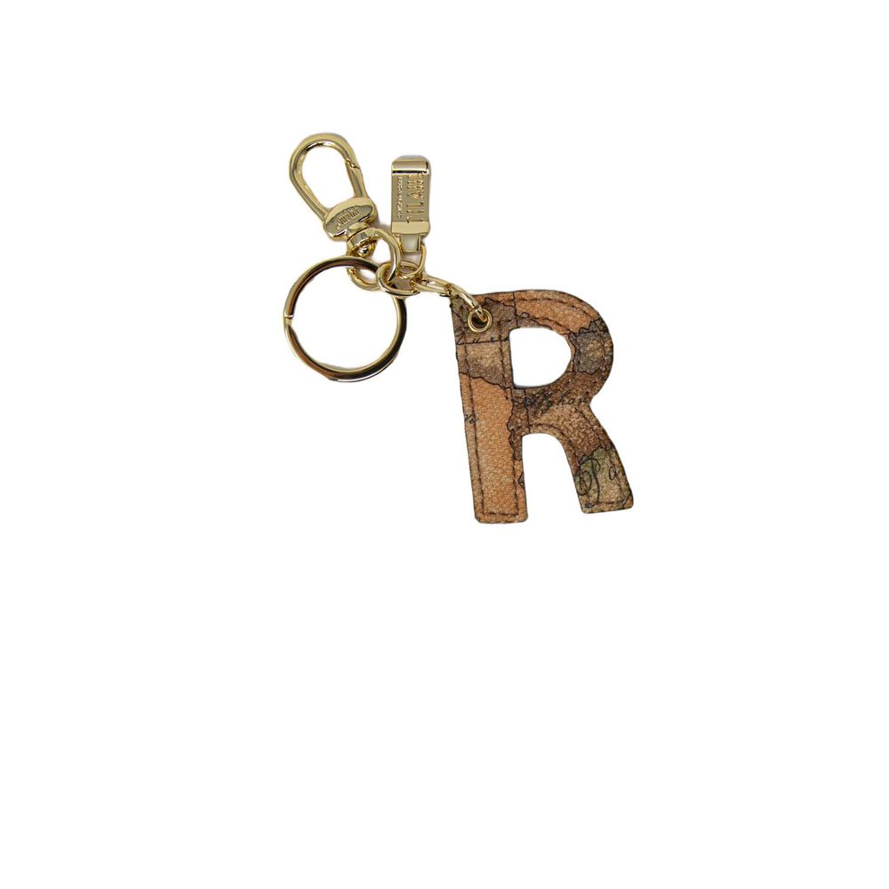 Beige Leather Keychain - ventzia