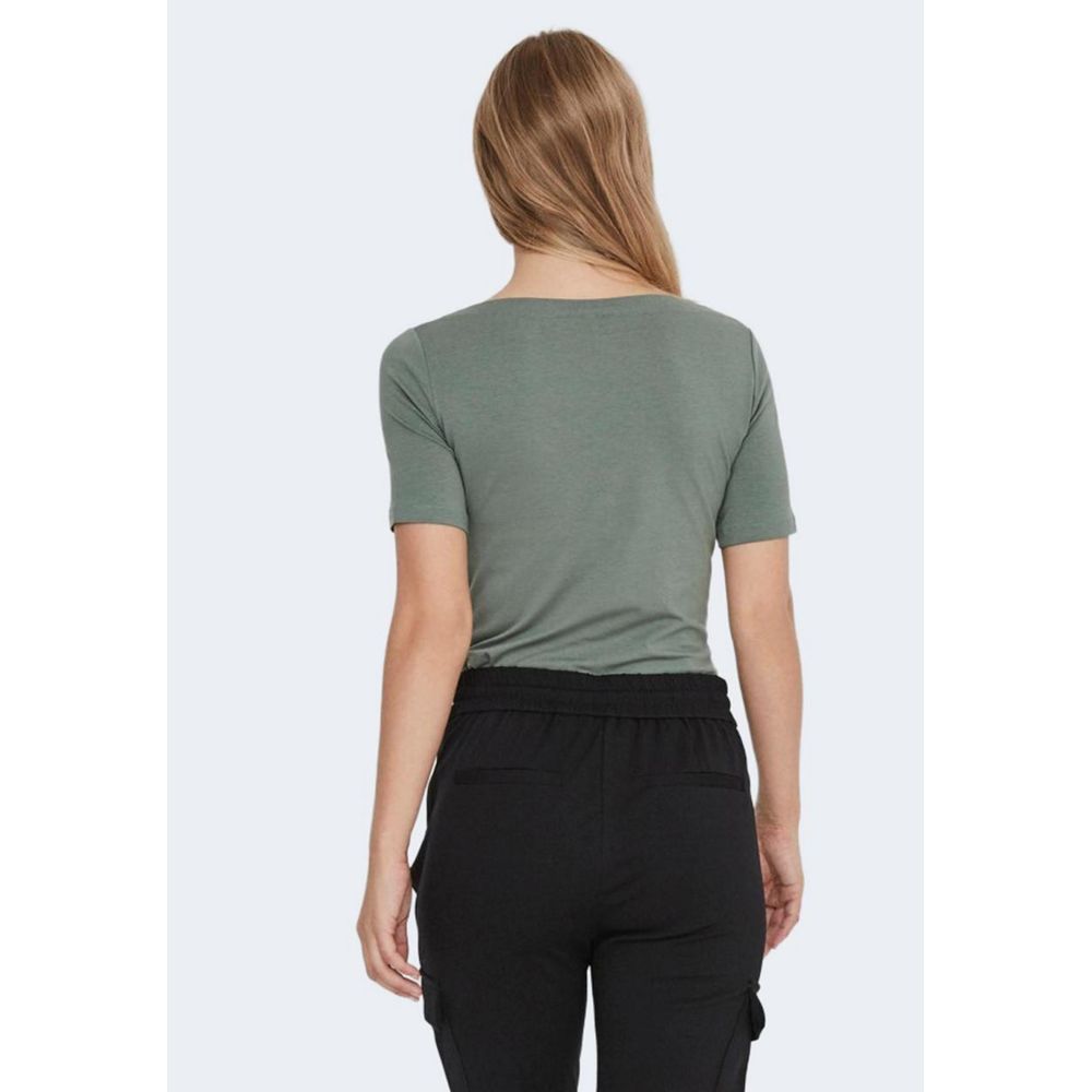 Bicolor Viscose T-Shirt - ventzia