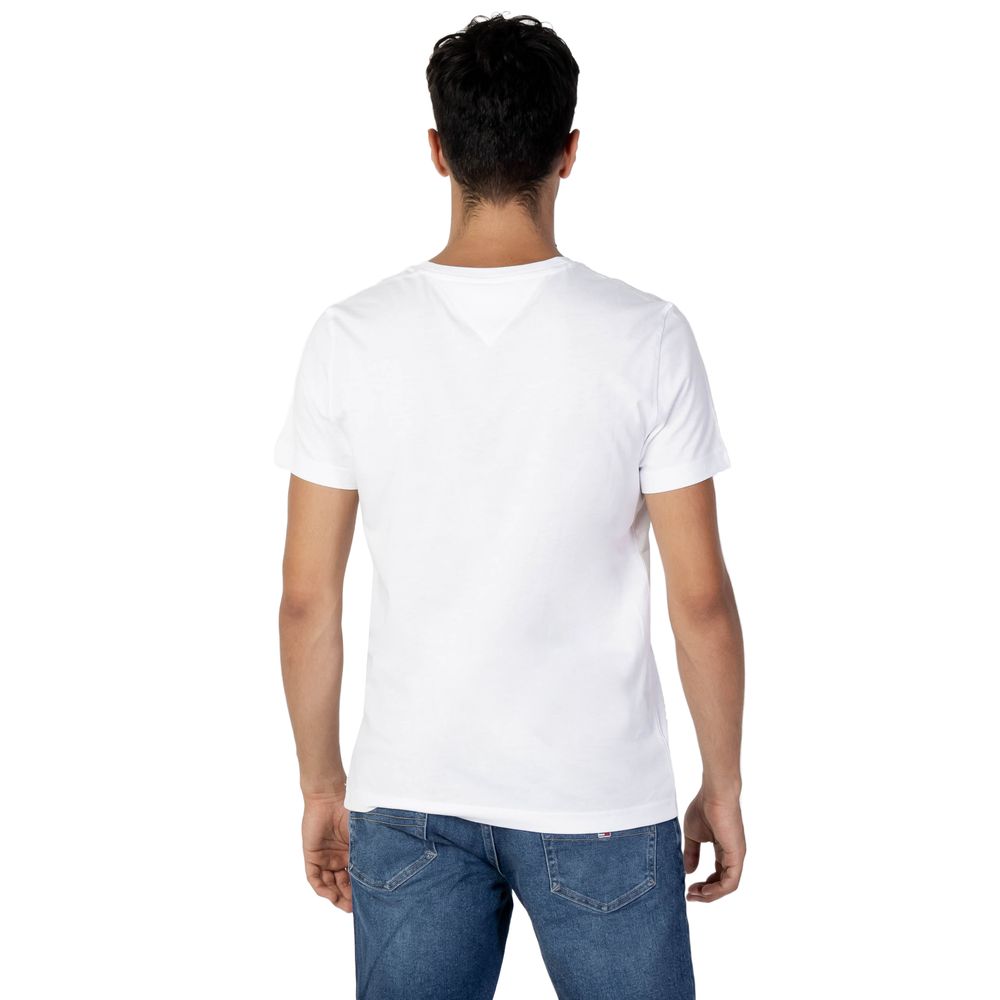 White Cotton T-Shirt - ventzia