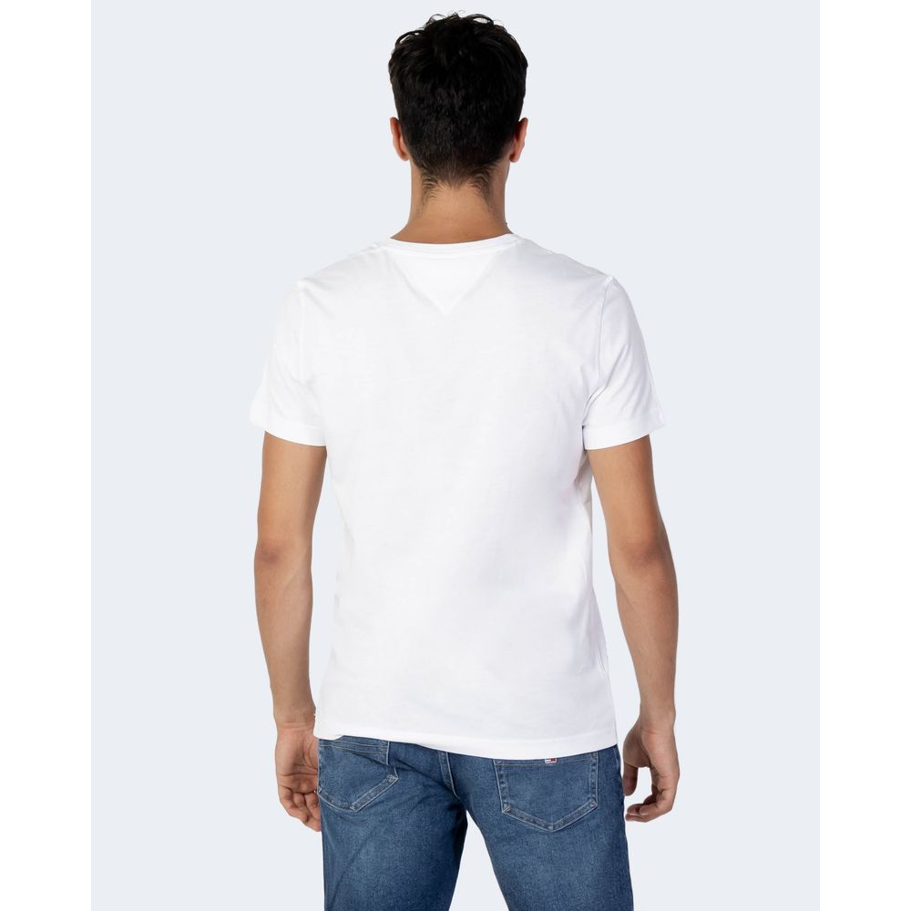 White Cotton T-Shirt - ventzia