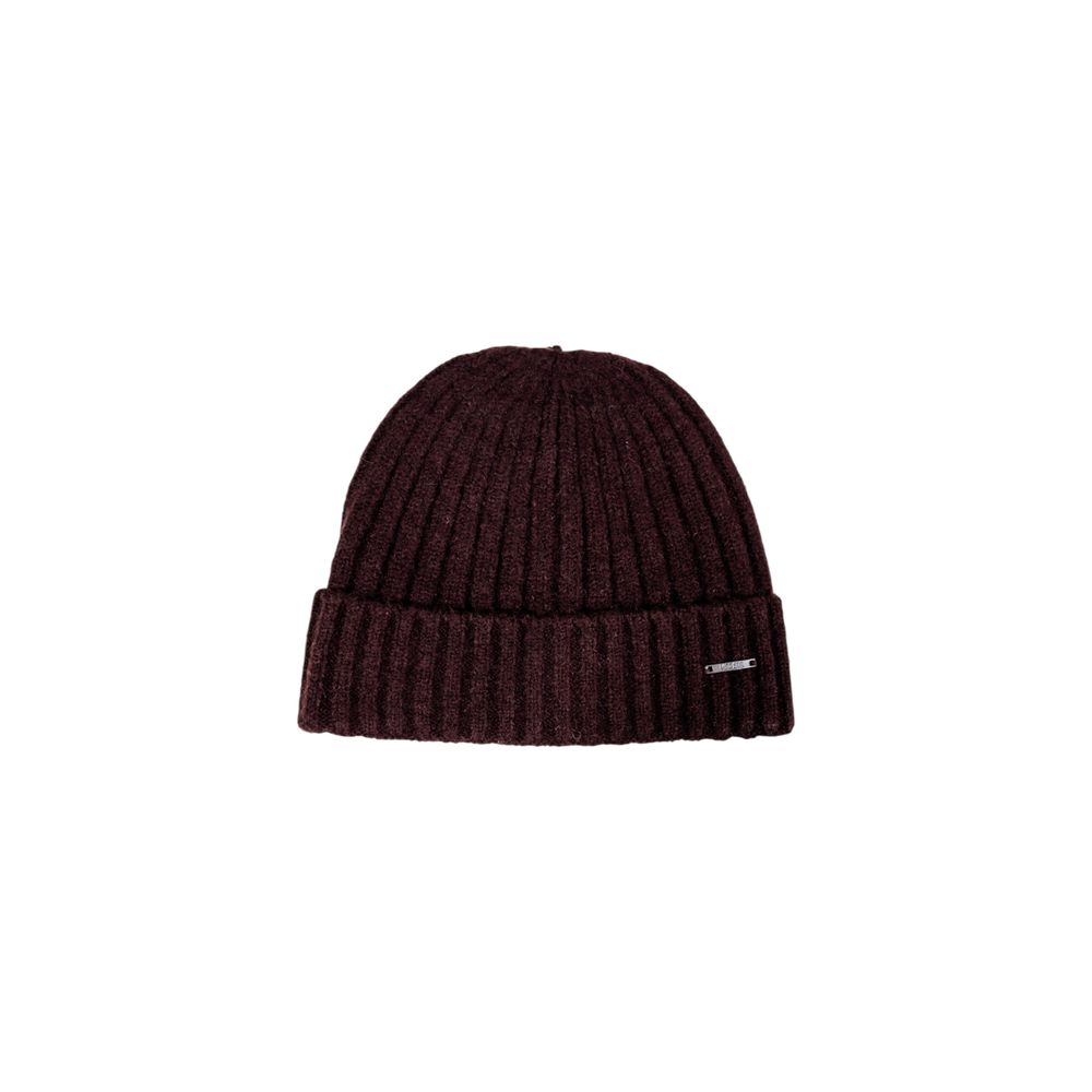 Bordeaux Marabou Cap (Baseball Hat) - ventzia