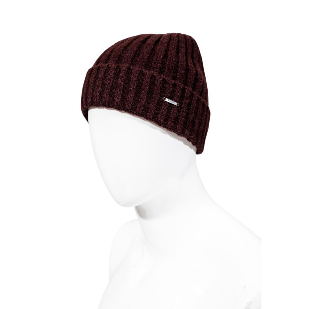 Bordeaux Marabou Cap (Baseball Hat) - ventzia
