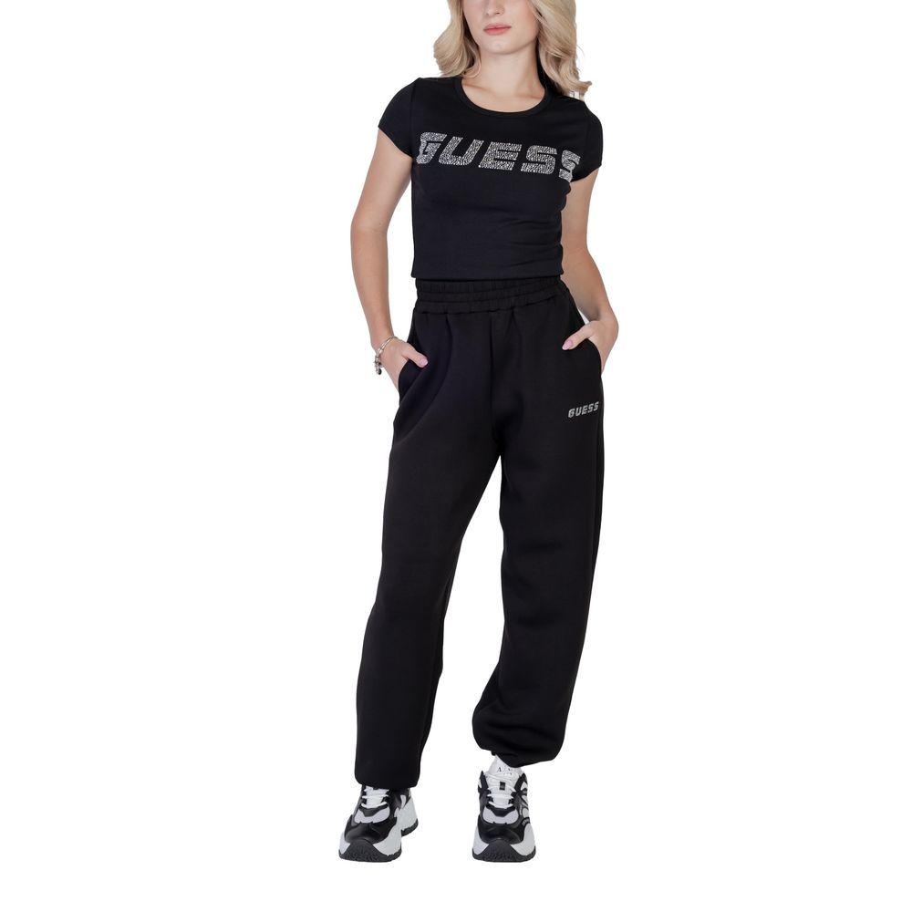 Black Cotton T-Shirt - ventzia