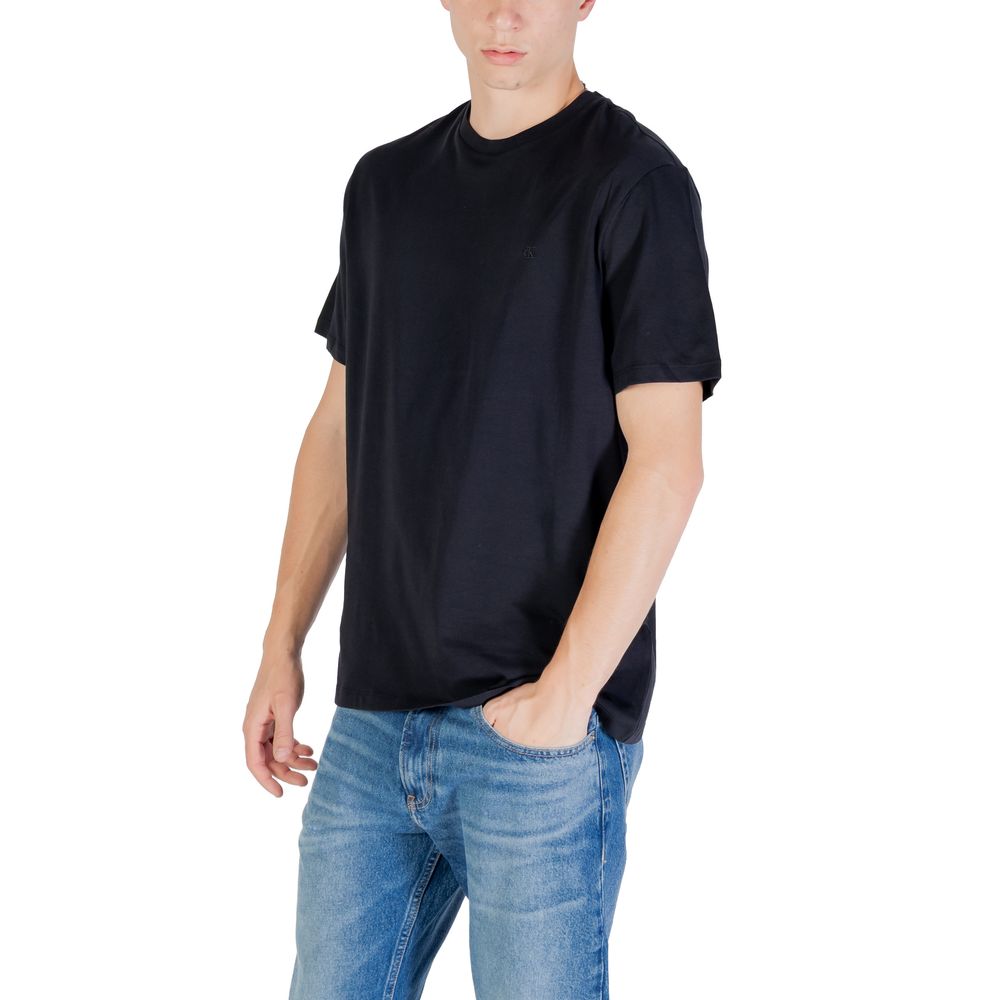Gray Cotton T-Shirt - ventzia