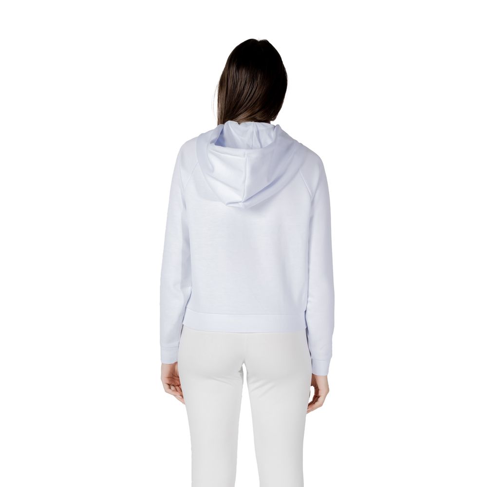 White Viscose Hoodie - ventzia