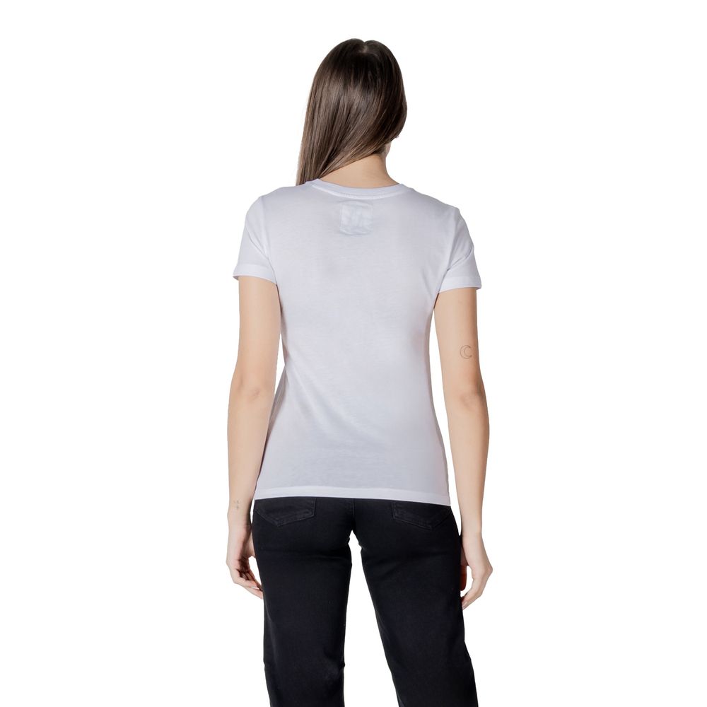 White Cotton T-Shirt - ventzia