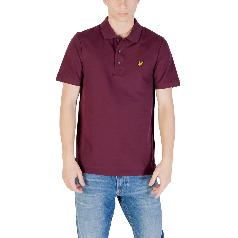 Bordeaux Cotton Polo Shirt - ventzia