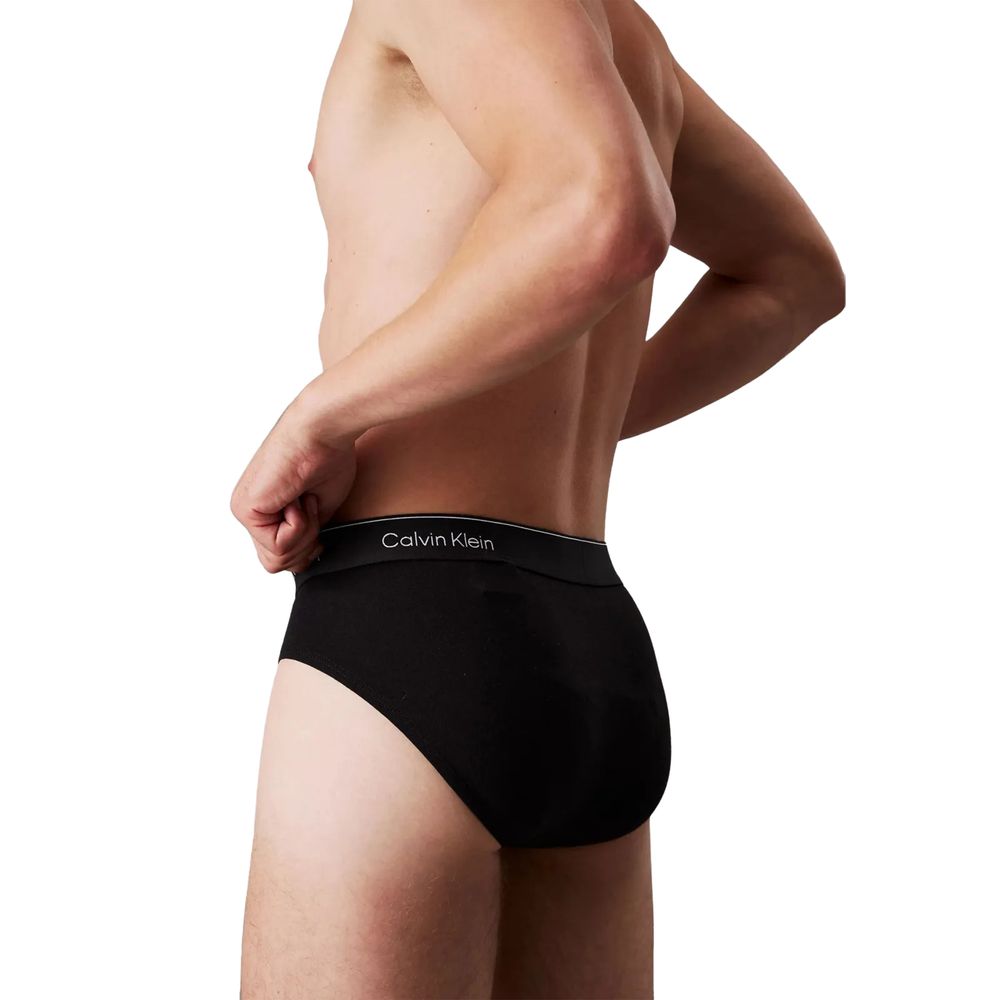 Black Cotton Briefs - ventzia
