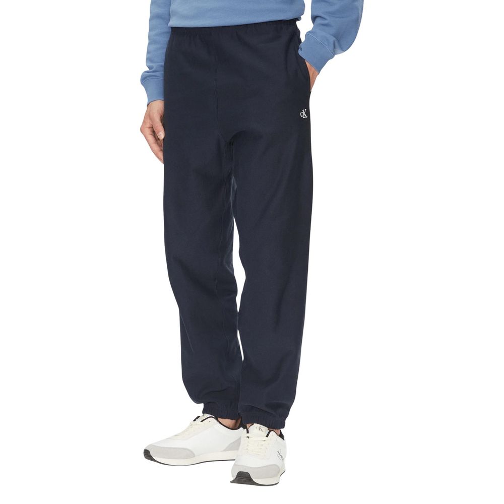 Blue Cotton Joggers (Workout Pants) - ventzia