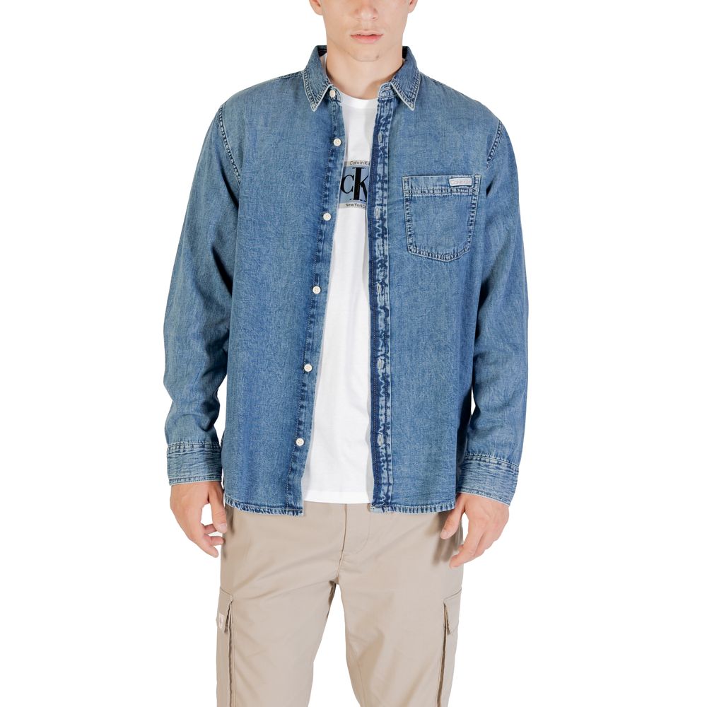 Blue Denim Shirt - ventzia