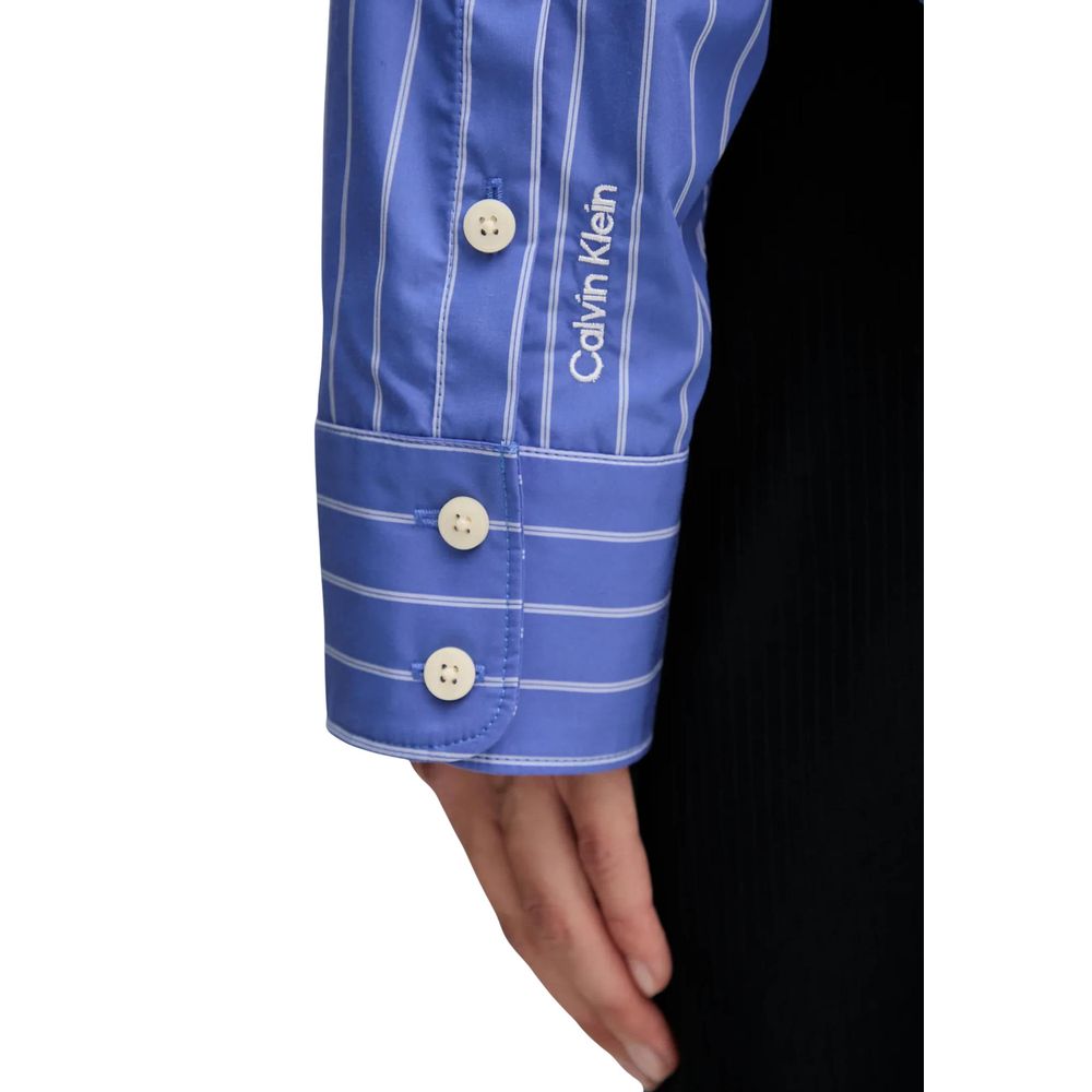 Blue Cotton Blouse - ventzia