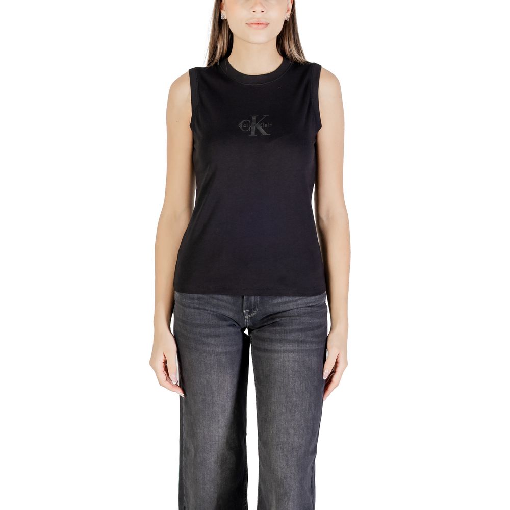 Black Cotton T-Shirt - ventzia