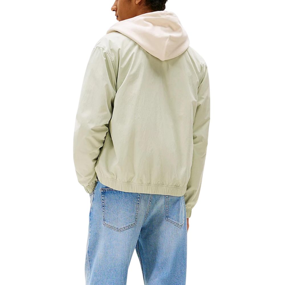 Bicolor Recycled Polyamide Bomber - ventzia