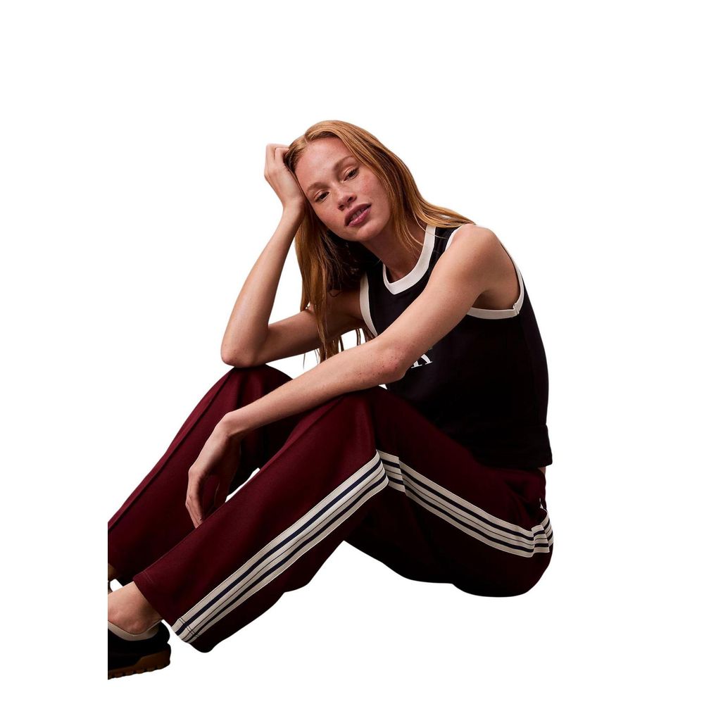 Bordeaux Cotton Joggers (Workout Pants) - ventzia