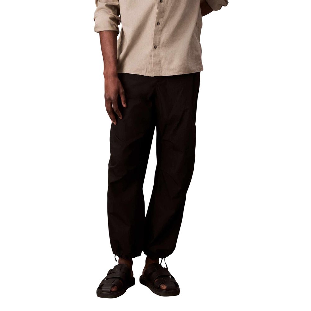 Black Cotton Joggers (Workout Pants) - ventzia