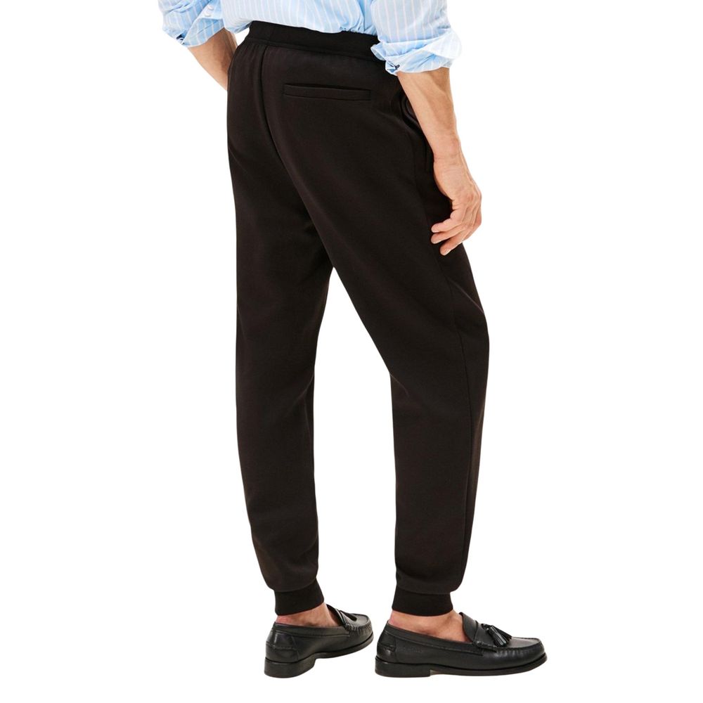 Black Cotton Joggers (Workout Pants) - ventzia