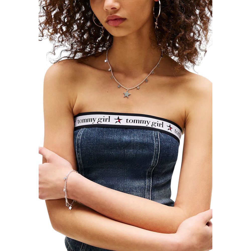 Blue Recycled Cotton Top - ventzia