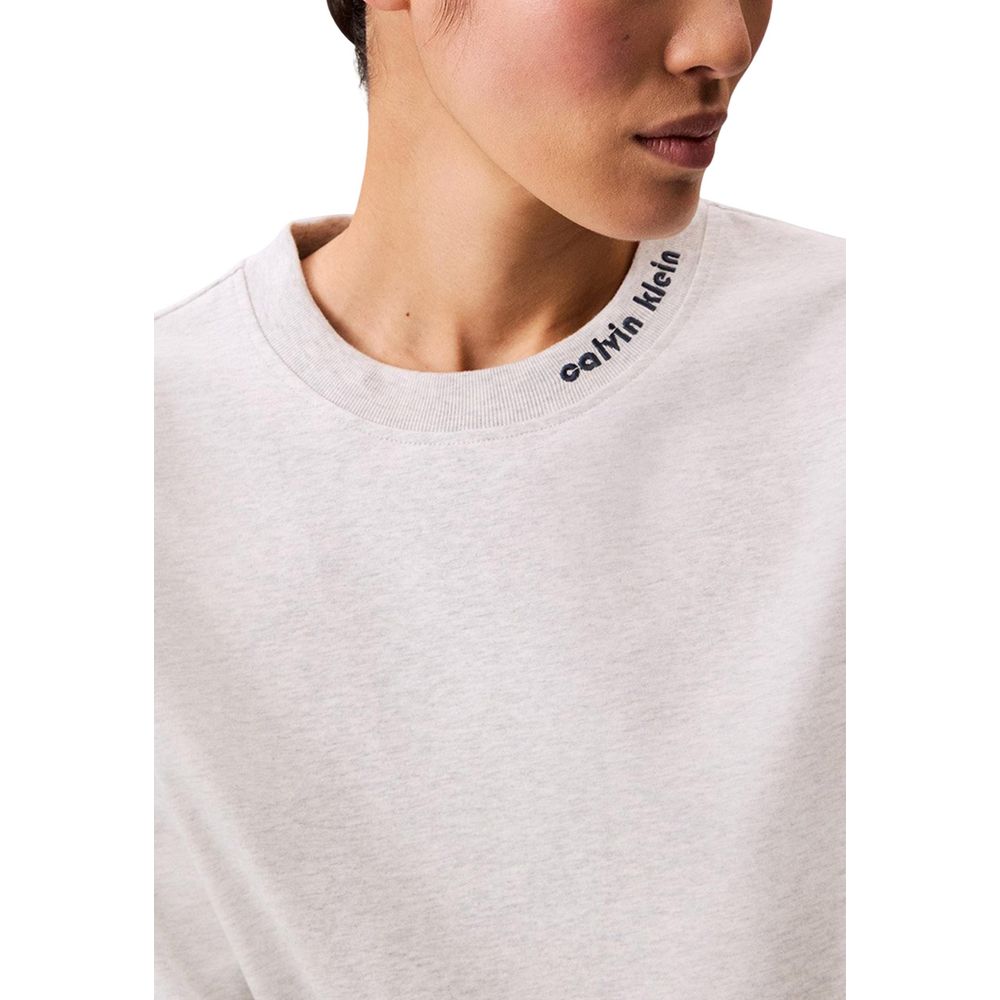 Gray Cotton T-Shirt - ventzia