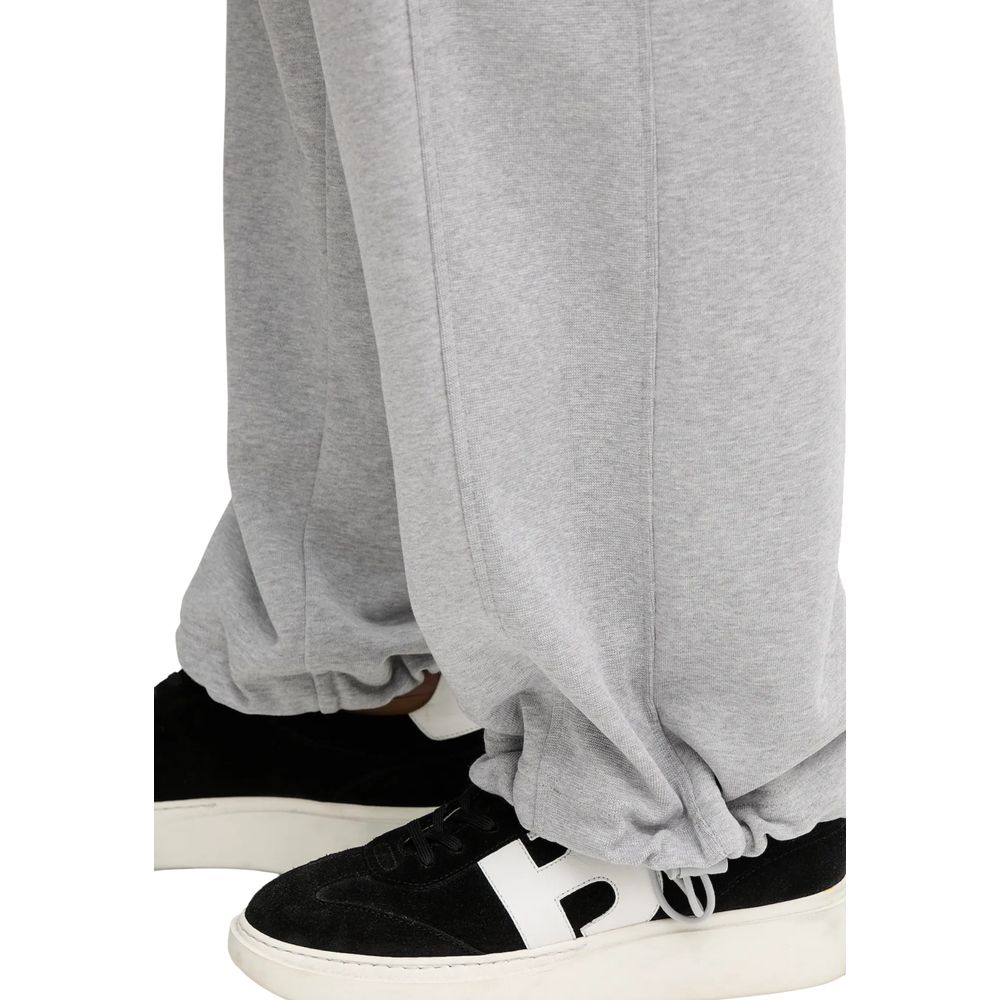 Gray Cotton Joggers (Workout Pants) - ventzia