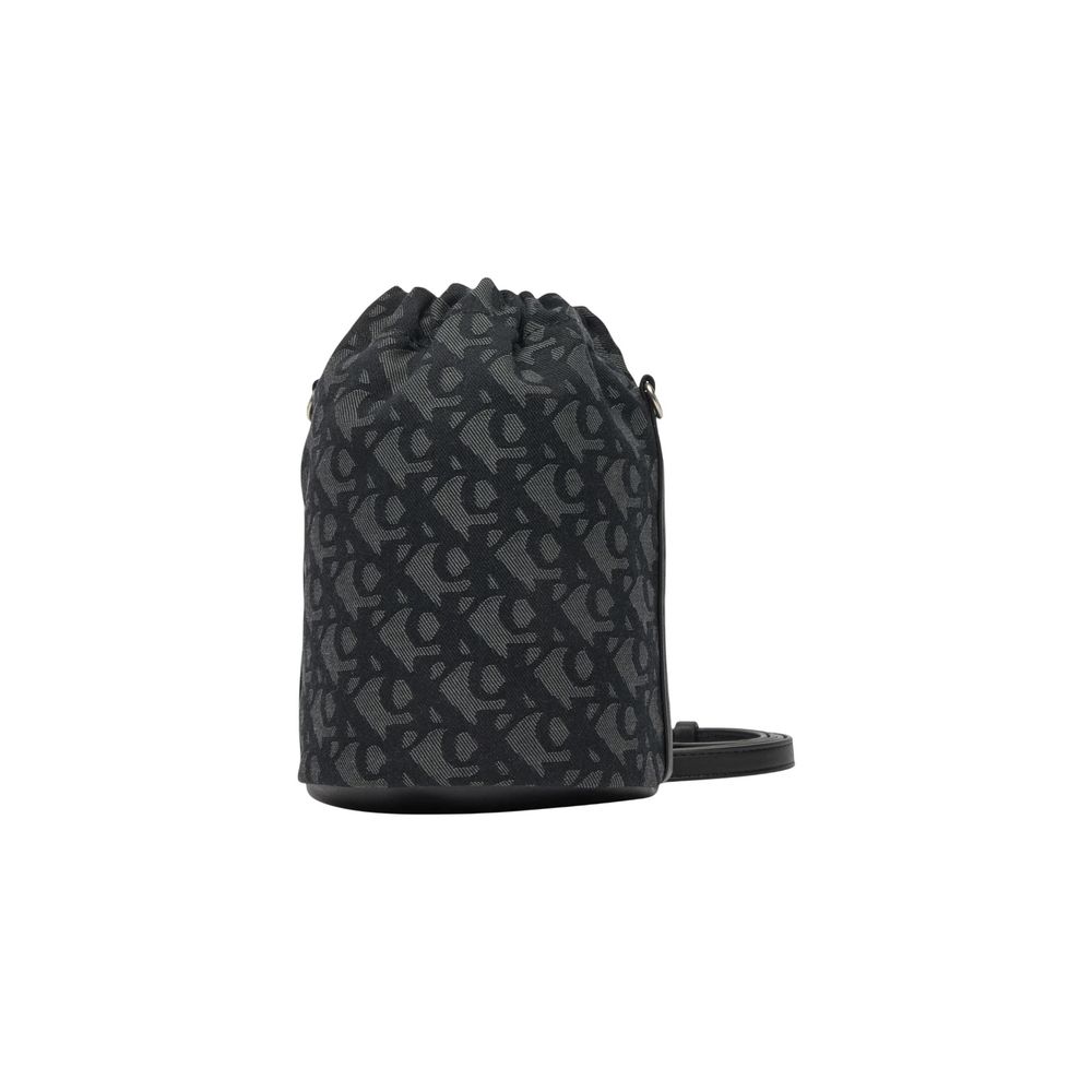 Black Recycled Polyester Handbag - ventzia