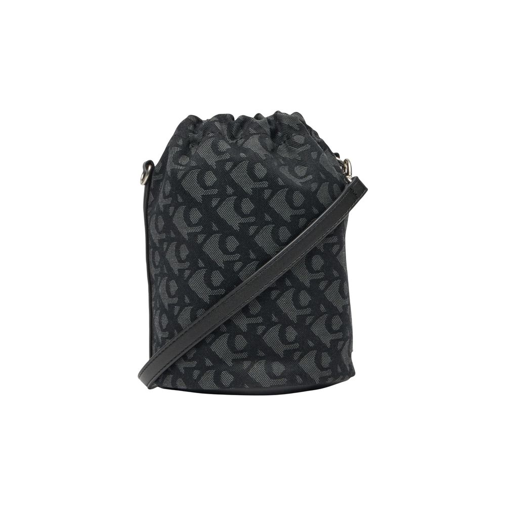 Black Recycled Polyester Handbag - ventzia