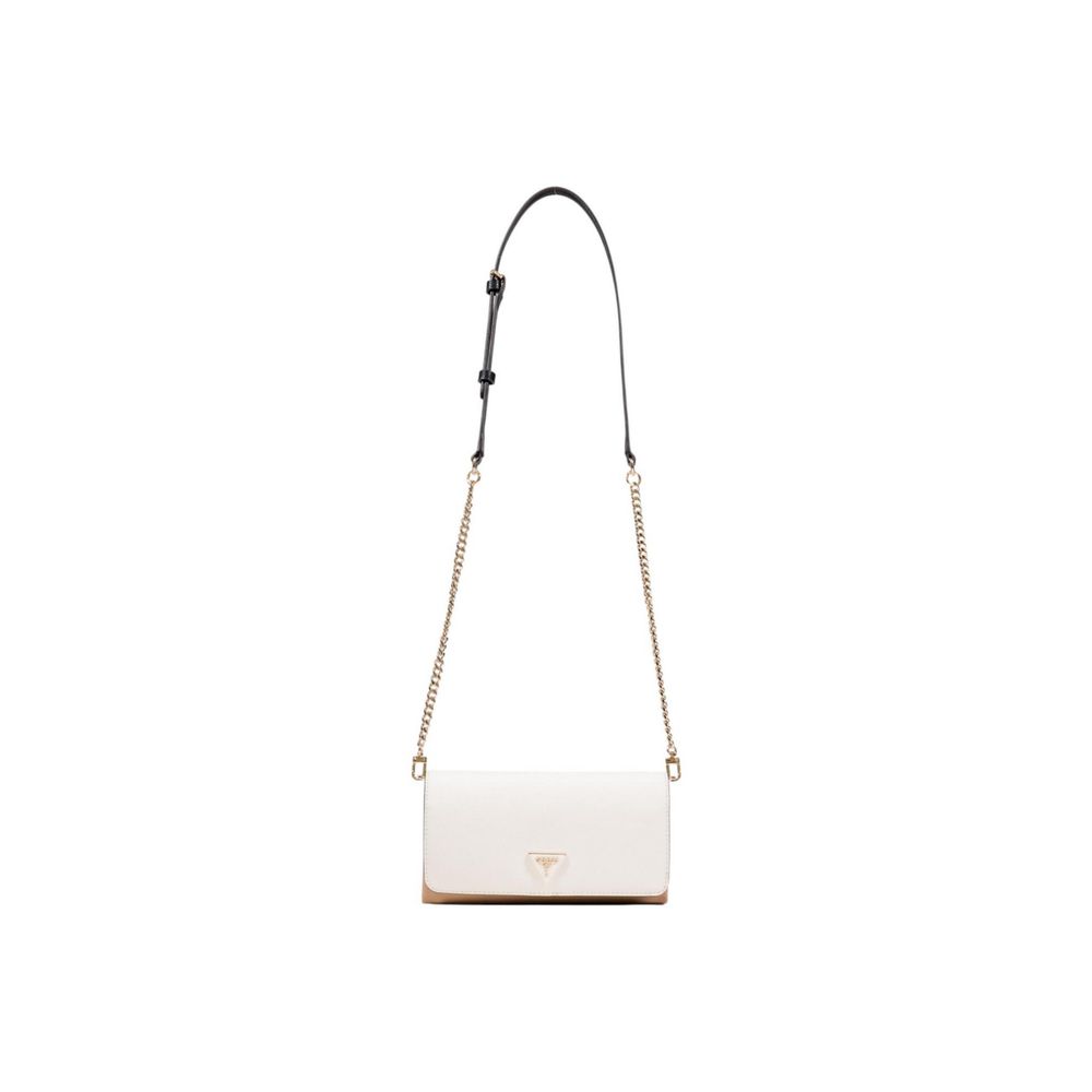 Beige Polyethylene Clutch Bag - ventzia