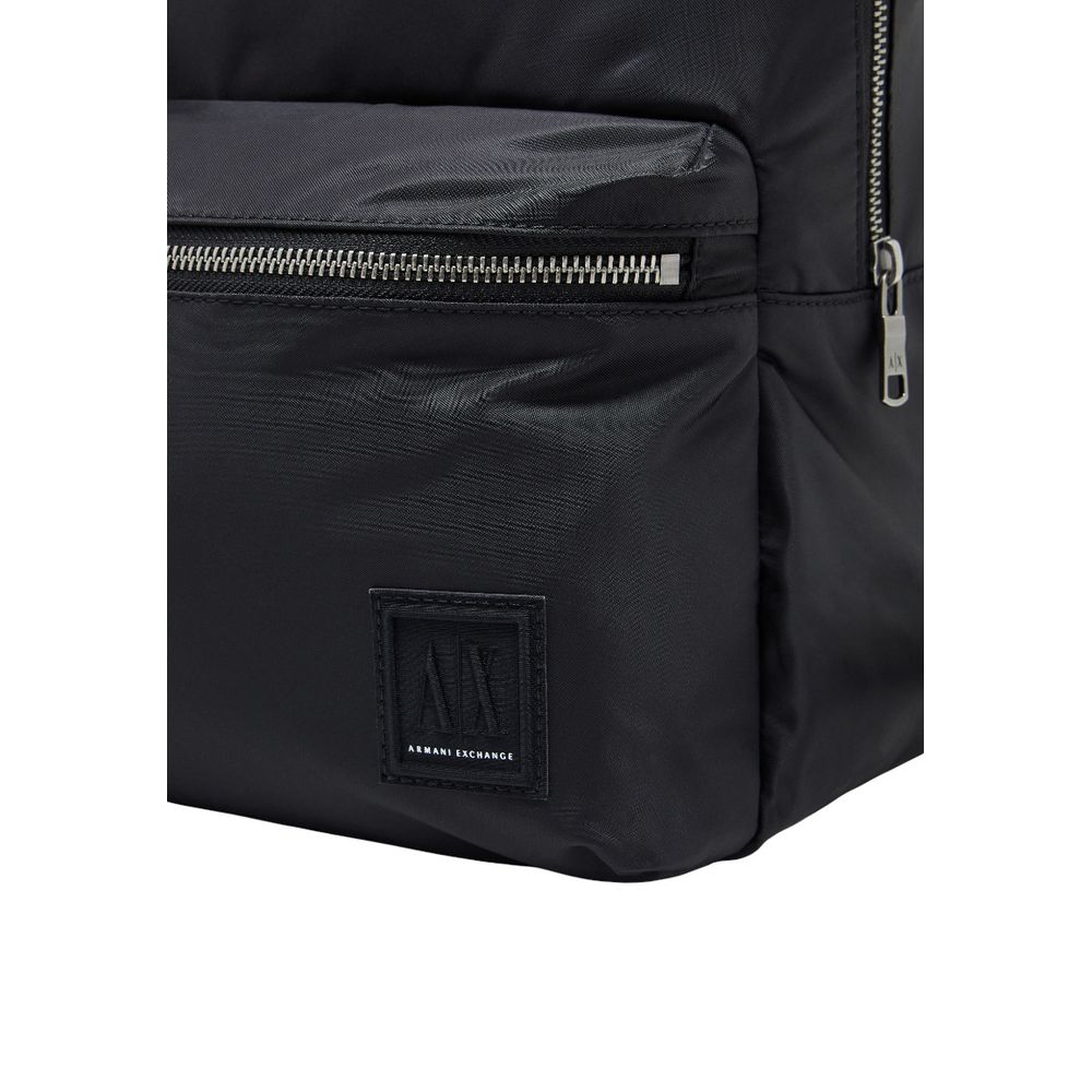 Black Polyamide Backpack - ventzia