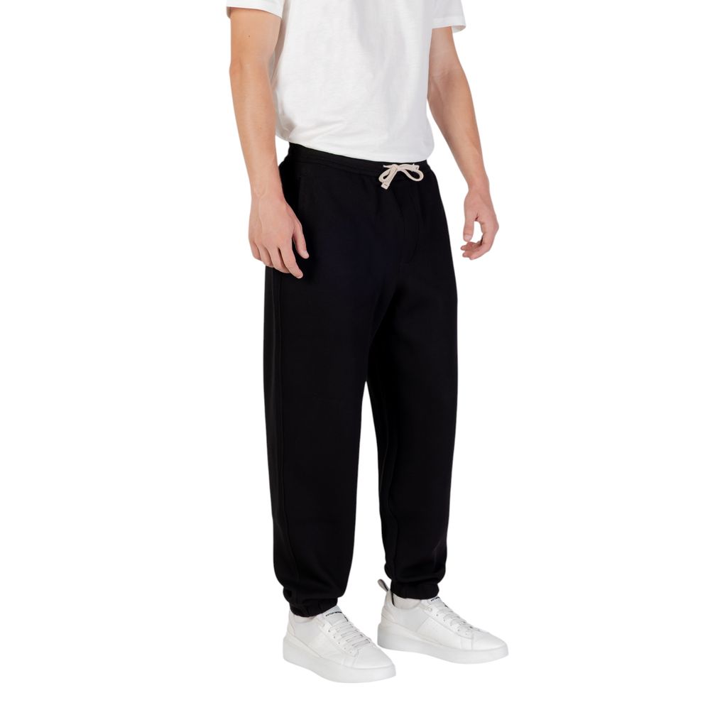 Black Cotton Joggers (Workout Pants) - ventzia