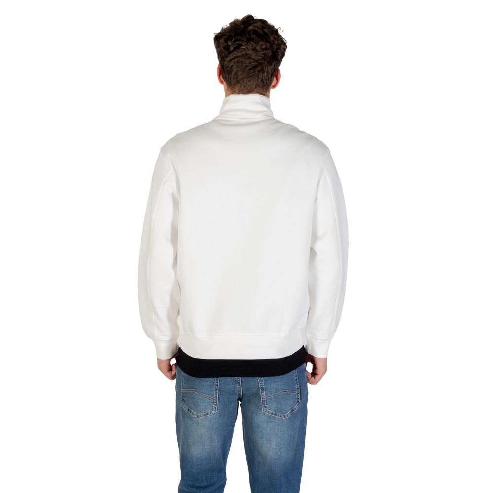 Cream Cotton Sweatshirt - ventzia