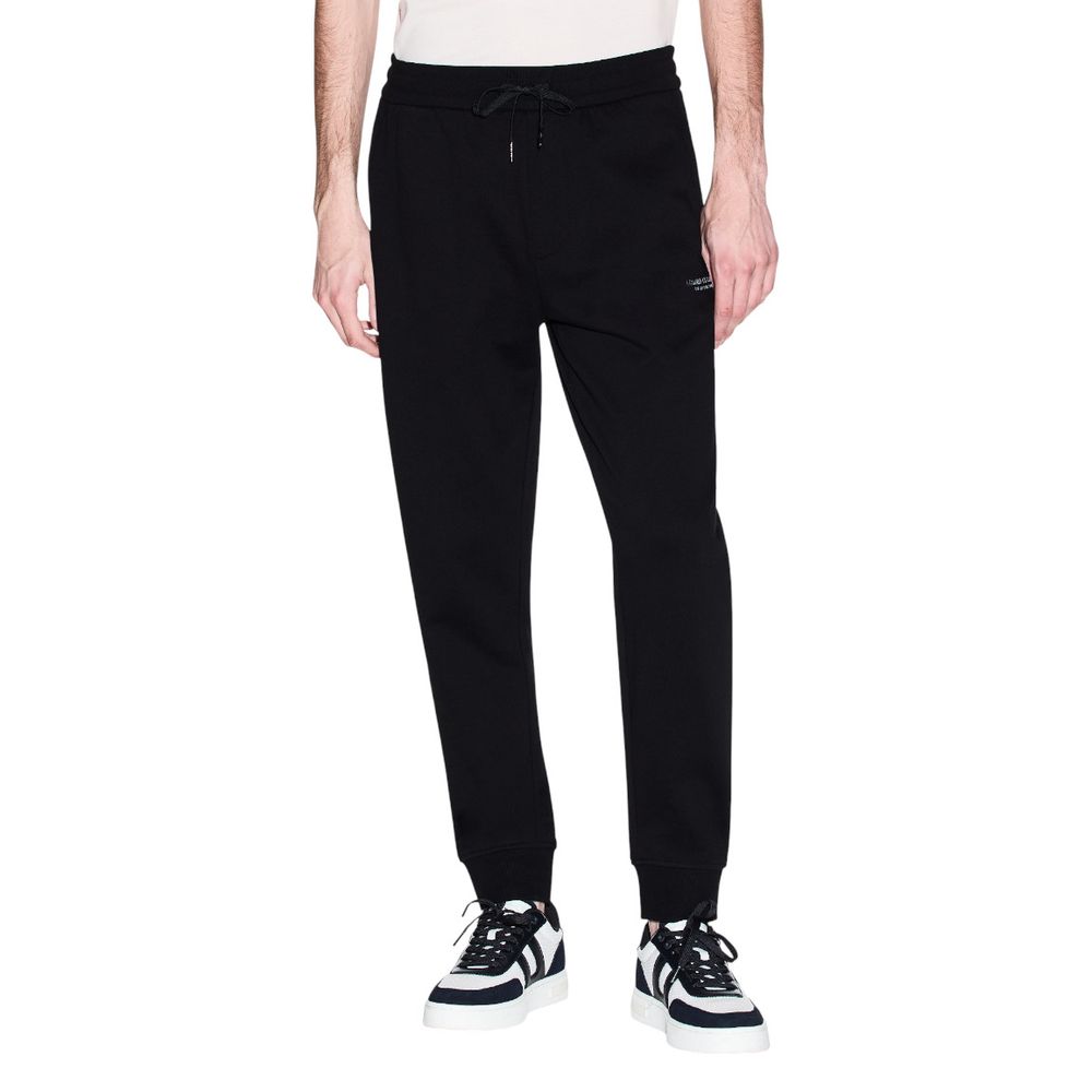 Black Cotton Joggers (Workout Pants) - ventzia