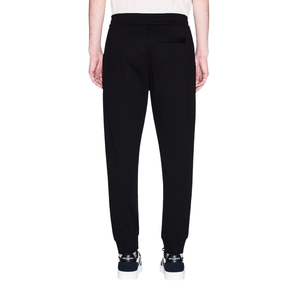 Black Cotton Joggers (Workout Pants) - ventzia