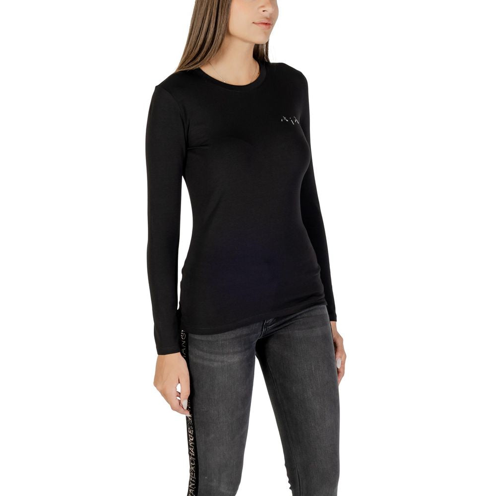 Black Cotton T-Shirt - ventzia
