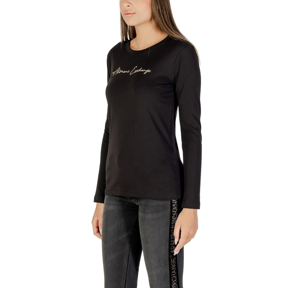 Bicolor Cotton Long Sleeve T-Shirt - ventzia