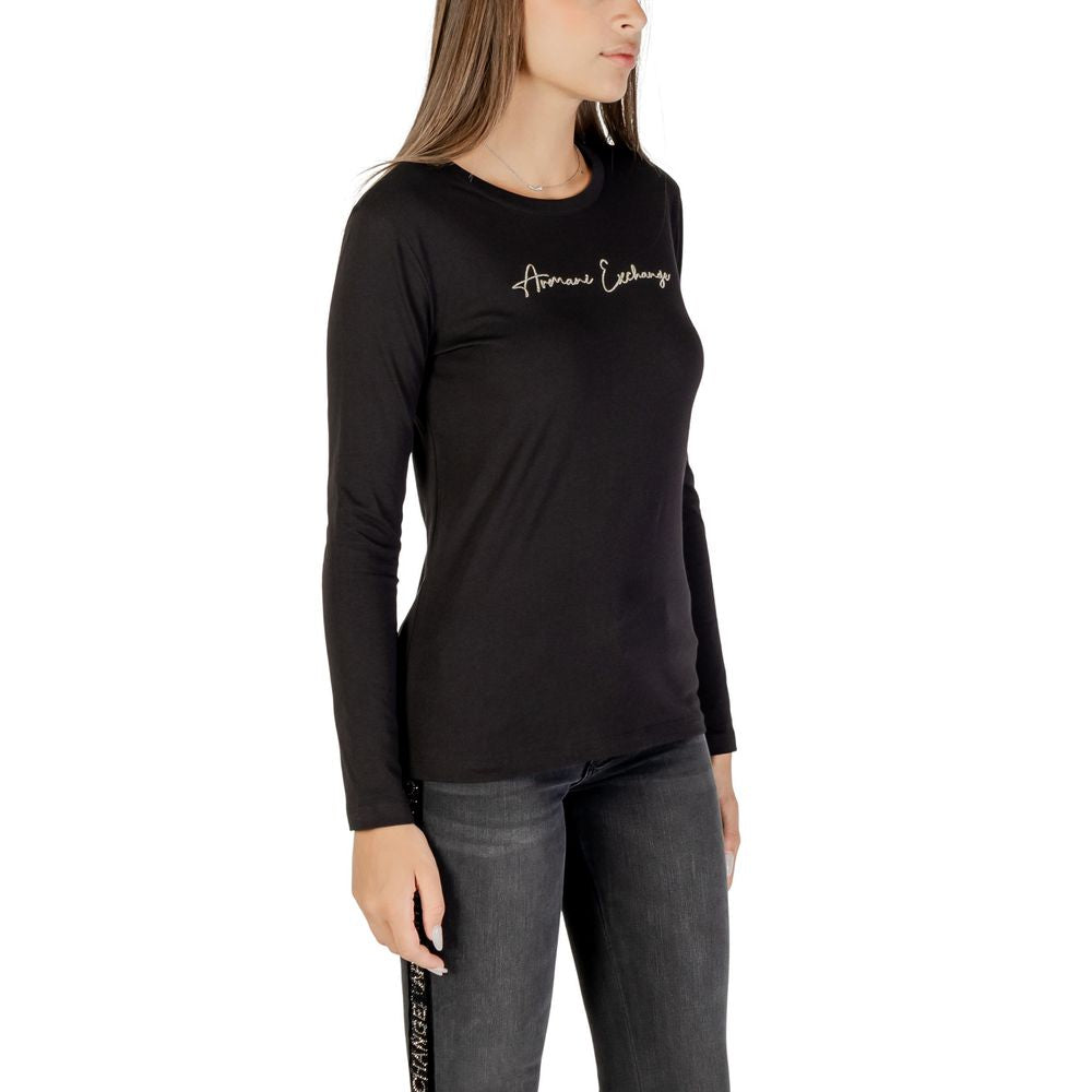 Bicolor Cotton Long Sleeve T-Shirt - ventzia
