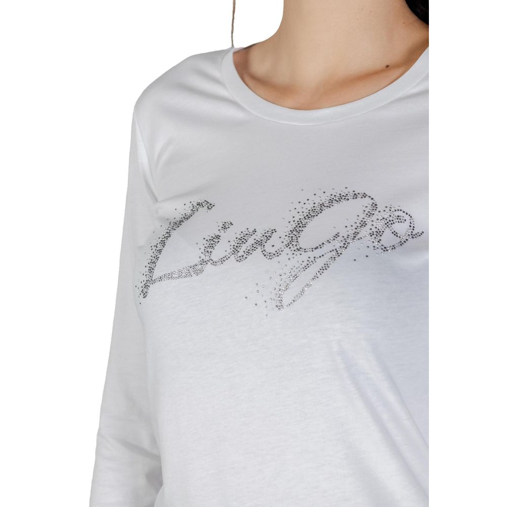 Bicolor Cotton Long Sleeve T-Shirt - ventzia