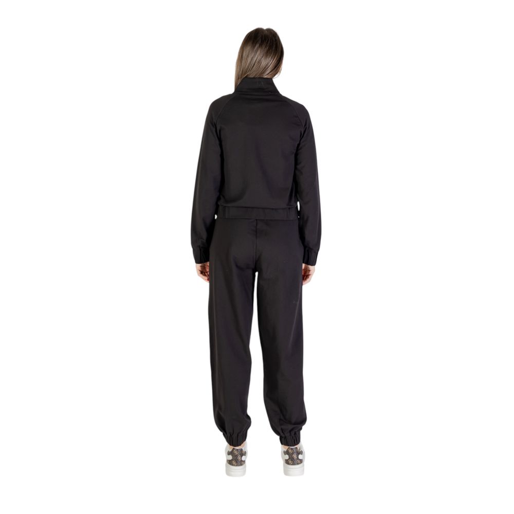 Black Cotton Tracksuit - ventzia