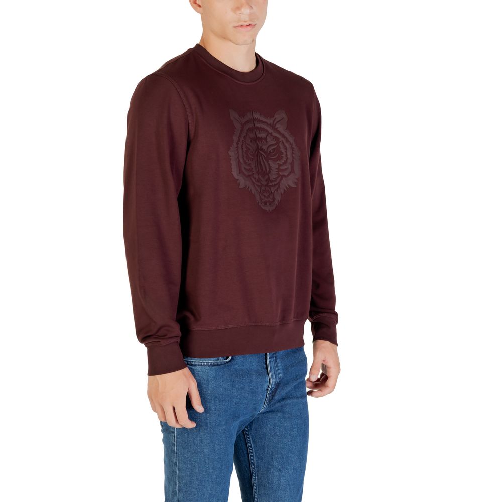 Bordeaux Cotton Sweatshirt - ventzia