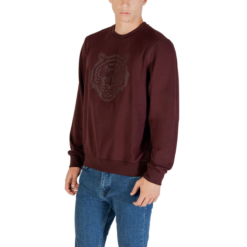 Bordeaux Cotton Sweatshirt - ventzia