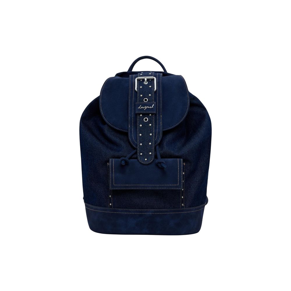 Blue Polyethylene Backpack - ventzia